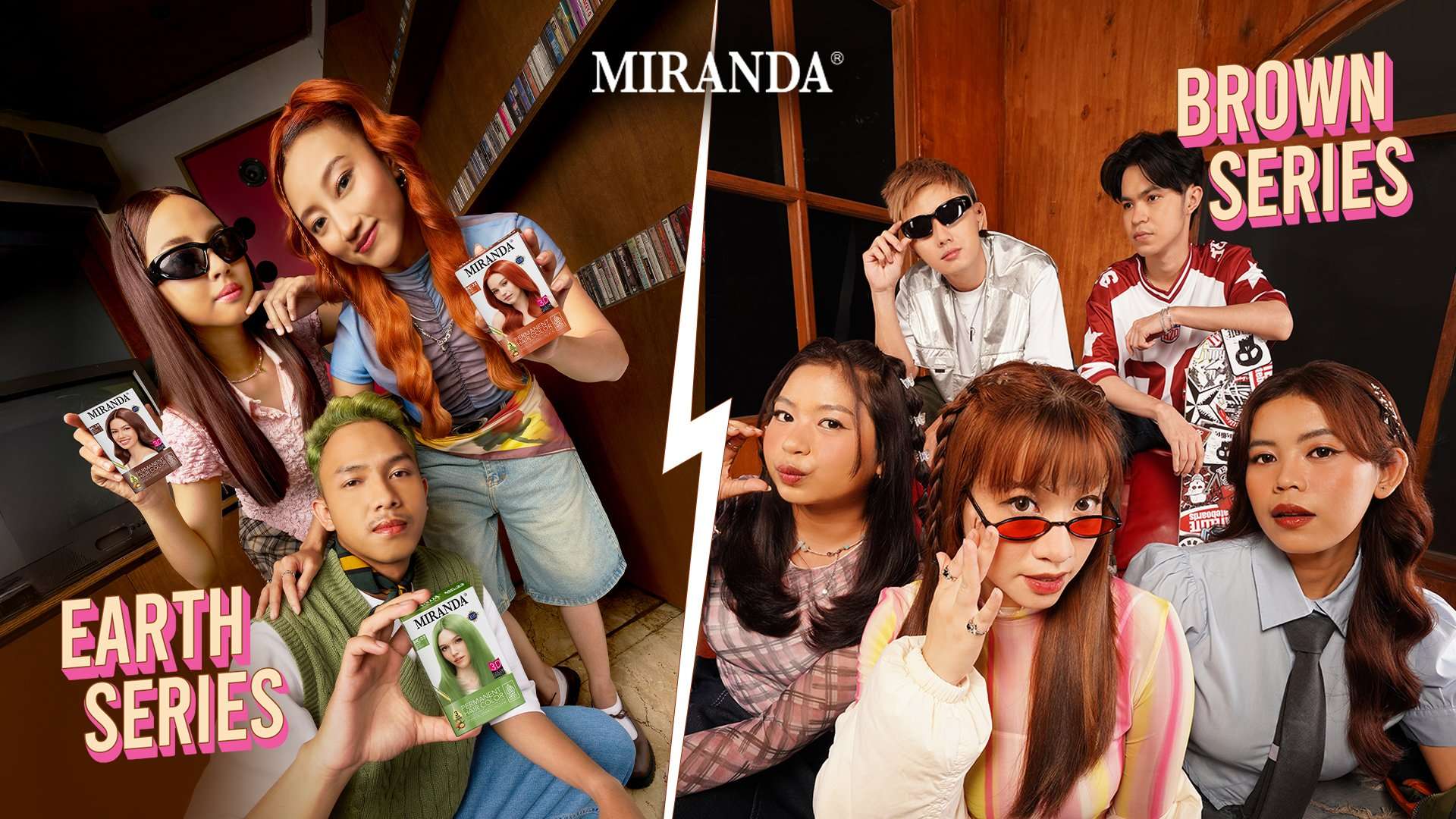 Miranda Hair Color Brown & Earth Series [Quantity Phase 2] [SUBMISSION SEDANG PENUH]